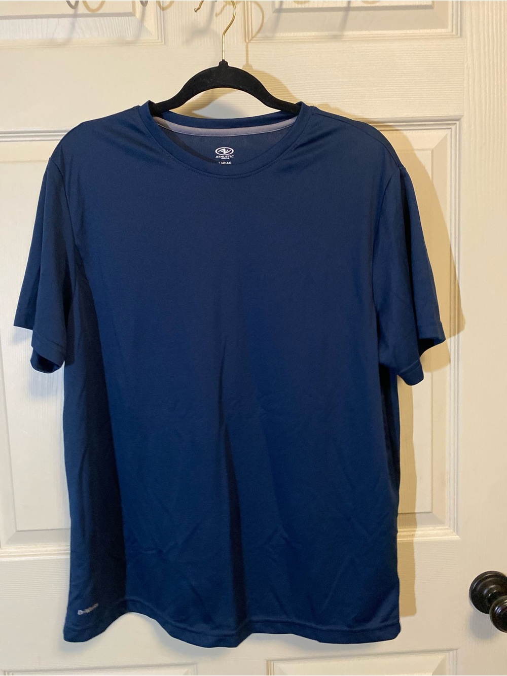 Athletic Works Navy Short Sleeve Performance Tee